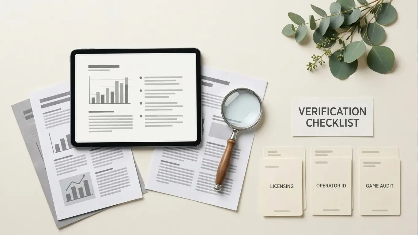 Neutral checklist for verifying online casino claims in Australia